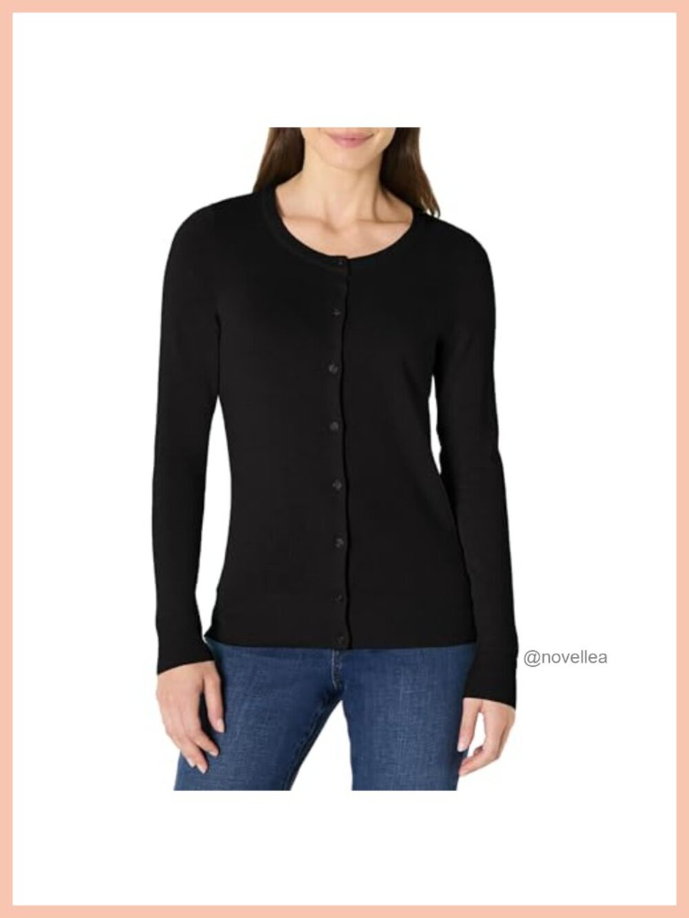 Lightweight Cotton Blend Women's Cardigan Sweater Button Front